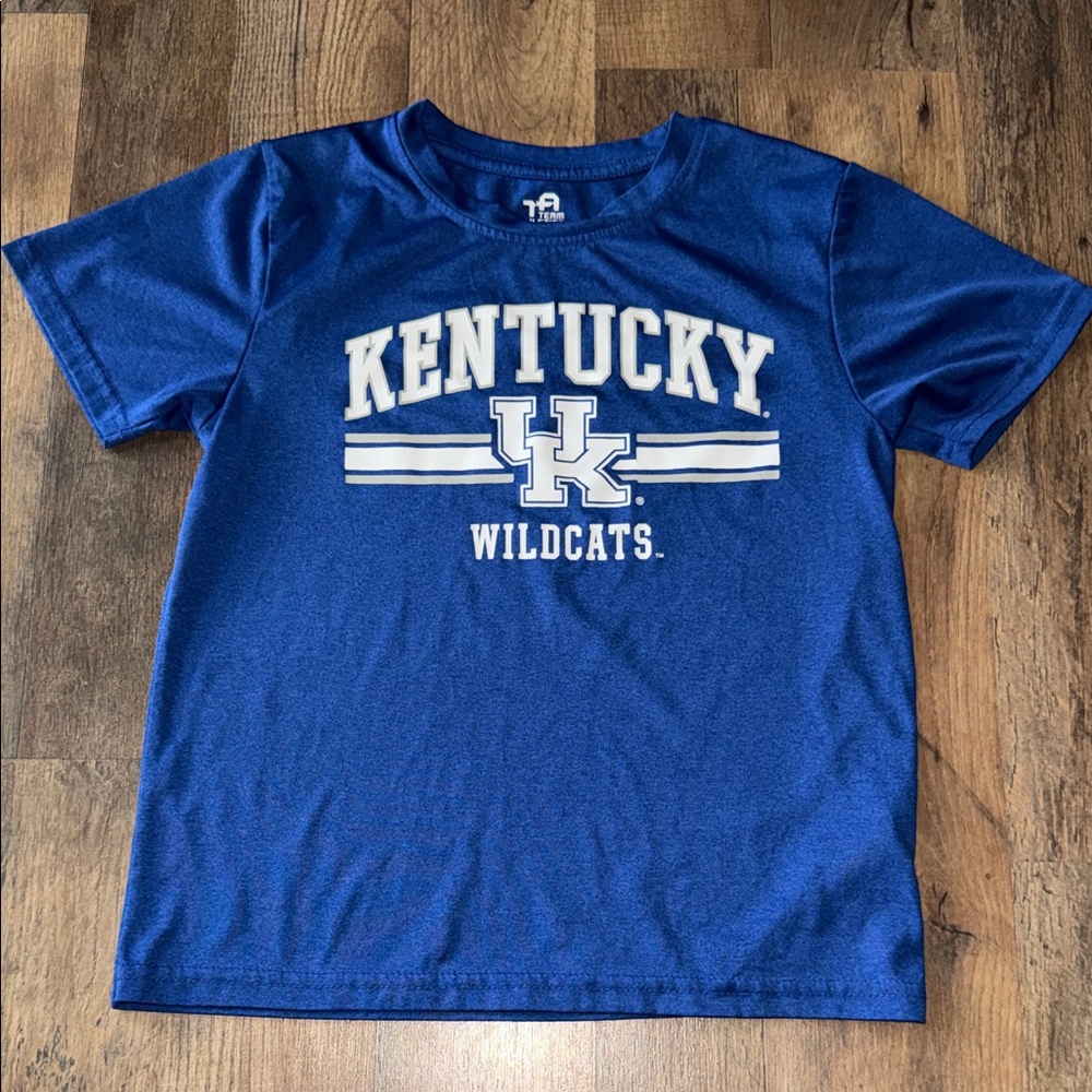 Team Athletics Kentucky Wildcats Blue Kids Shirt Small (6-7)